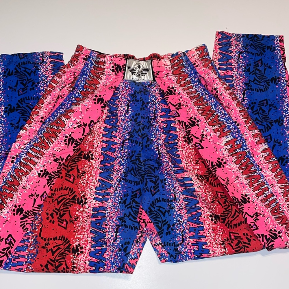 Tropicana Apparel Hawaii 90's weight lifter pants